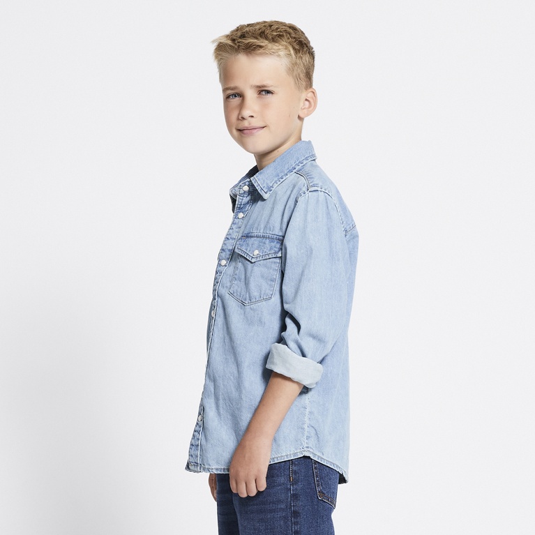 Denim shirt "Clint star" Light used